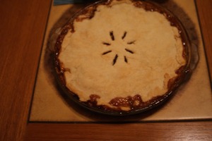 This pie would even make Ebenezer Scrooge happy. 