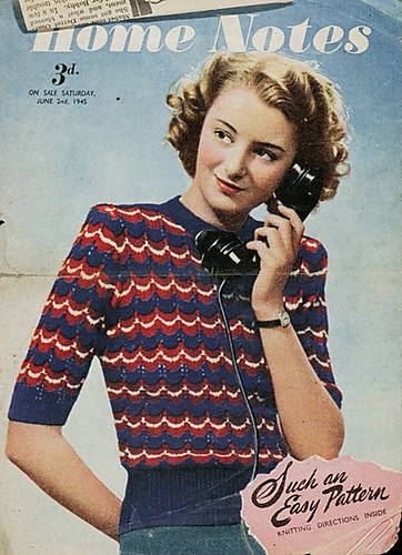 4 Fabulous 1940s Sweaters to Knit for Fall